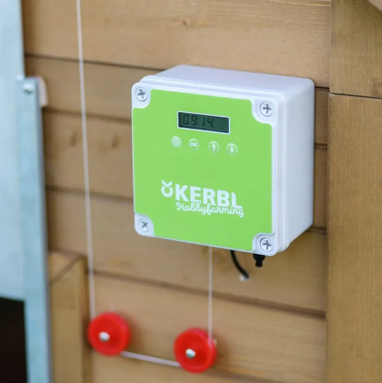 Kerbl Hobbyfarming Automatisk skydedør til hønsegårde