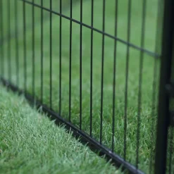 Kerbl Indhegning med dør til hunde og hvalpe
