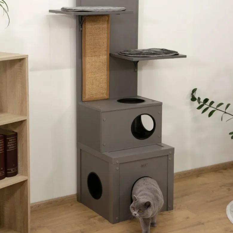 Kerbl Pet ECO legehus til katte Alex