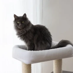 Kerbl Pet Flair kradsetræ, hvid/grå