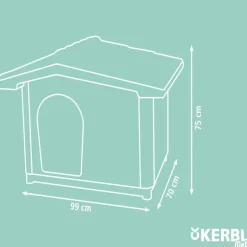 Kerbl Pet hundehus Levin
