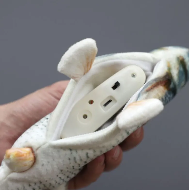 Kerbl Pet kattelegetøj Hoppende fisk
