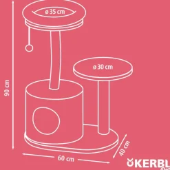 Kerbl Pet kradsetræ Lucia