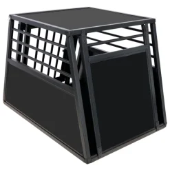 Kerbl Pet transportkasse Vacation lavet af aluminium, grafit