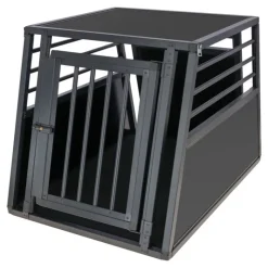 Kerbl Pet transportkasse Vacation lavet af aluminium, grafit