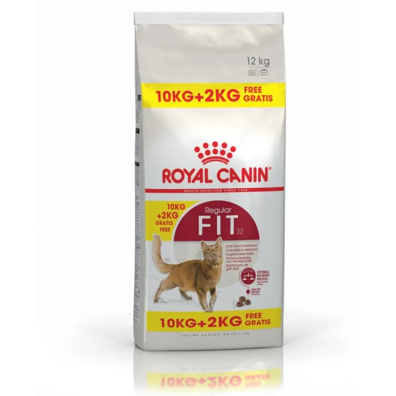 10 + 2 kg gratis! 12 kg Royal Canin kattefoder