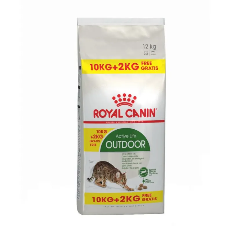 10 + 2 kg gratis! 12 kg Royal Canin kattefoder