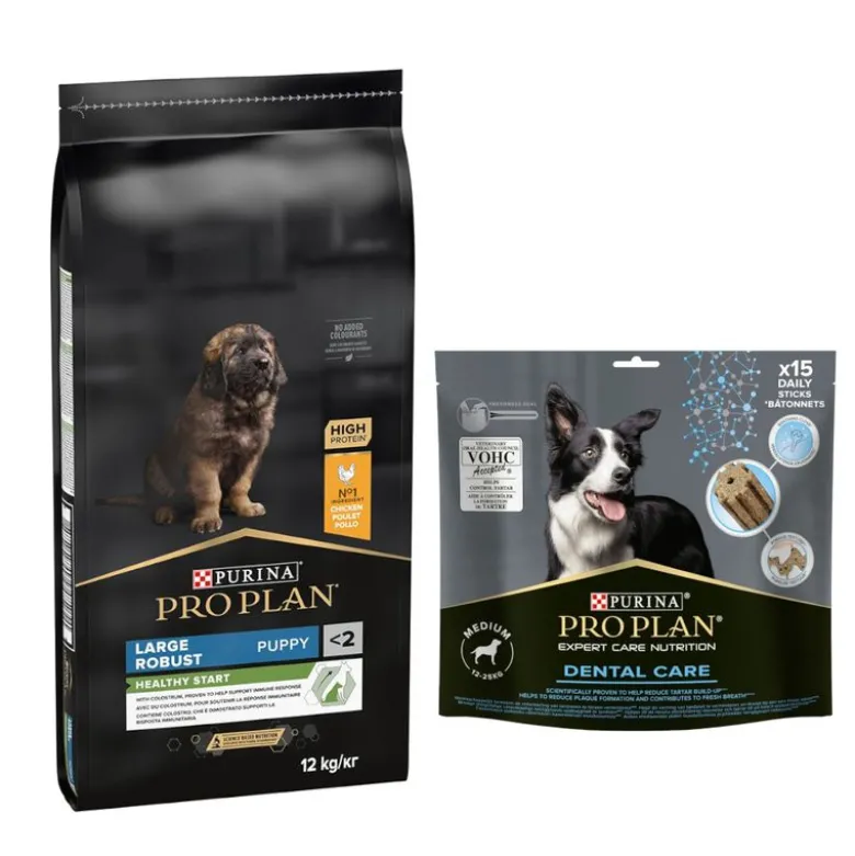 12 kg / 14 kg PURINA PRO PLAN + 345 g Dental Care Medium Dog gratis!