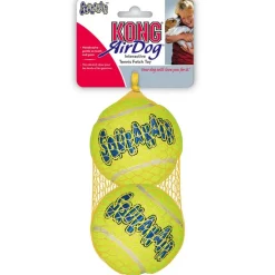 KONG AirDog Squeaker tennisbold med piv