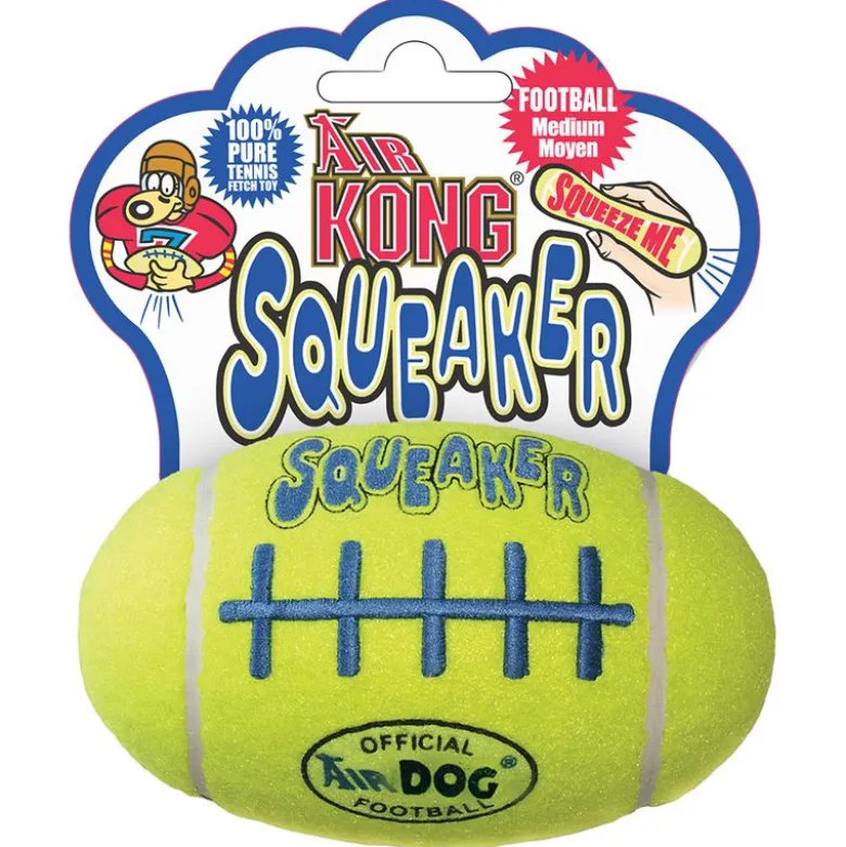 KONG AirDog Squeaker tennis-football med piv