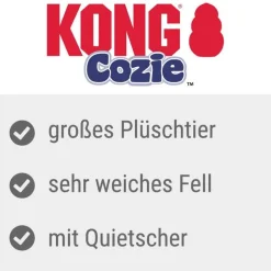KONG Cozie hundelegetøj Jumbo Marvin