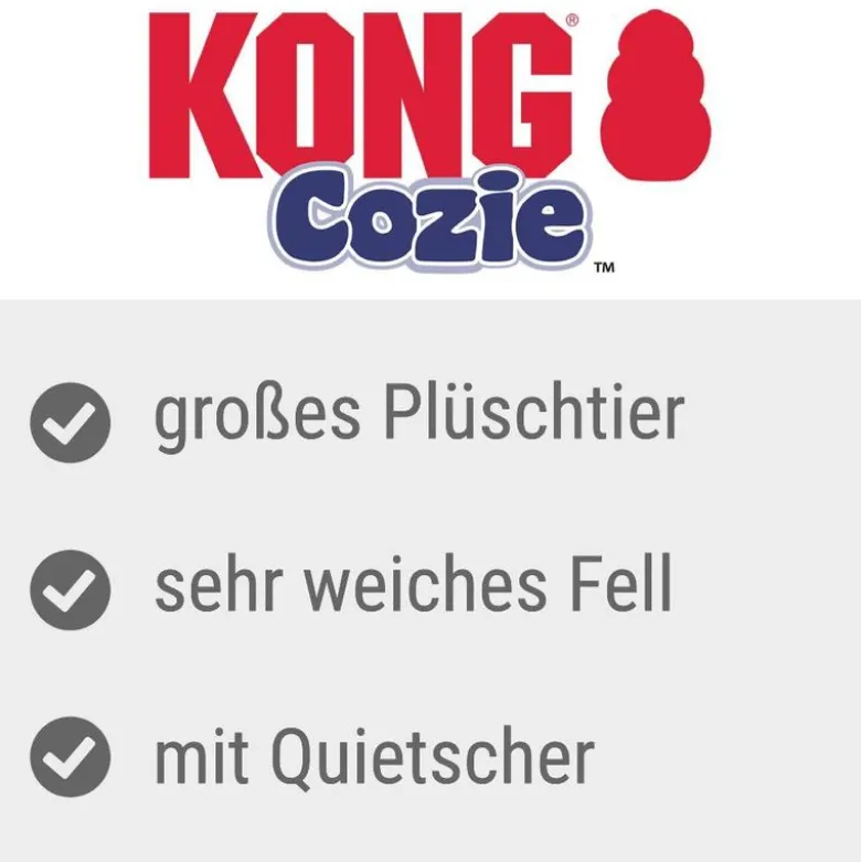 KONG Cozie hundelegetøj Jumbo Marvin
