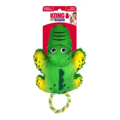 KONG Cozie Tuggz hundelegetøj Alligator