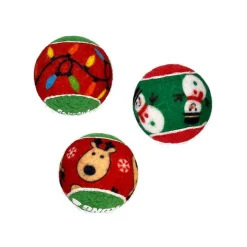 KONG Holiday SqueakAir-bolde, 6 stk.