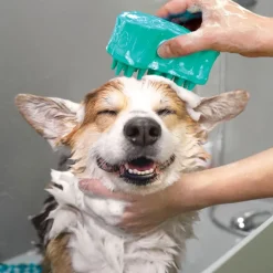KONG massagebørste Zoom Groom Bubbles, fyldbar