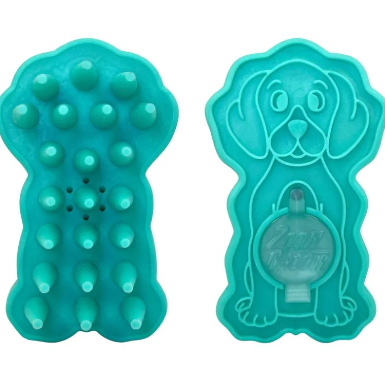 KONG massagebørste Zoom Groom Bubbles, fyldbar