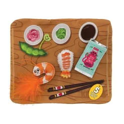 KONG Pull-A-Partz kattelegetøj Sushi