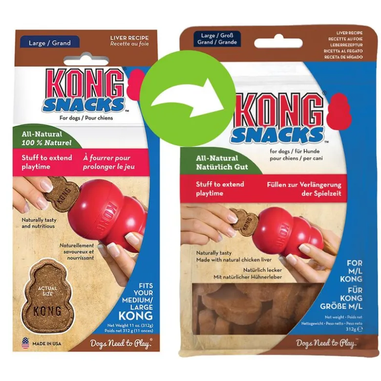 KONG Snacks til hunde - Lever