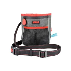 KONG Snacktaske, sort/rød