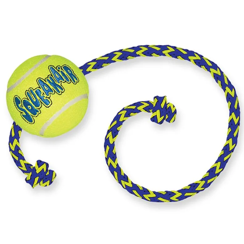 KONG SqueakAir Ball med snor