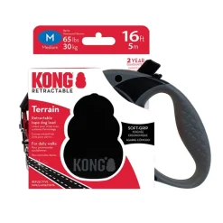 KONG Terrain indtrækkelig snor sort