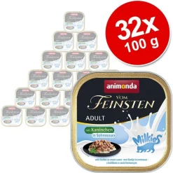 Økonomipakke: Animonda Vom Feinsten Adult Milkies i sauce 32 x 100 g
