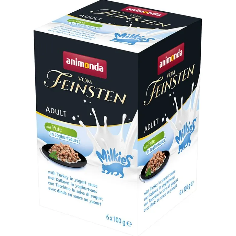 Økonomipakke: Animonda Vom Feinsten Adult Milkies i sauce 32 x 100 g
