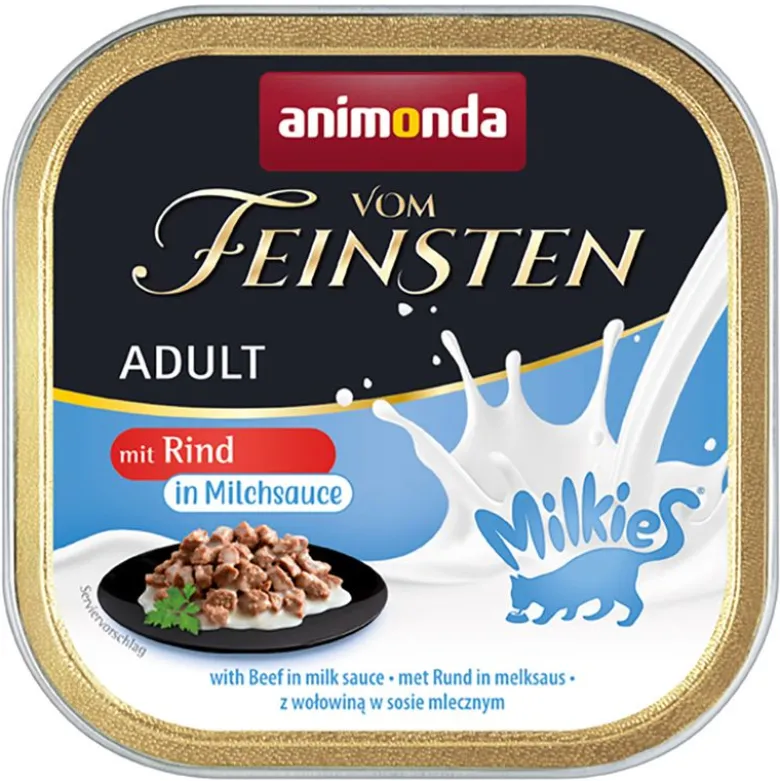 Økonomipakke: Animonda Vom Feinsten Adult Milkies i sauce 32 x 100 g