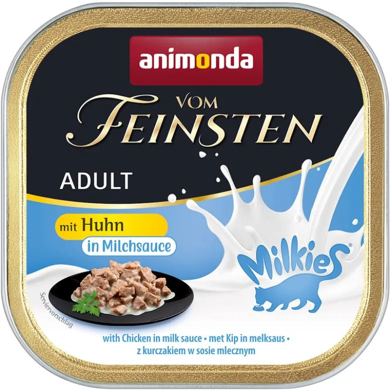 Økonomipakke: Animonda Vom Feinsten Adult Milkies i sauce 32 x 100 g