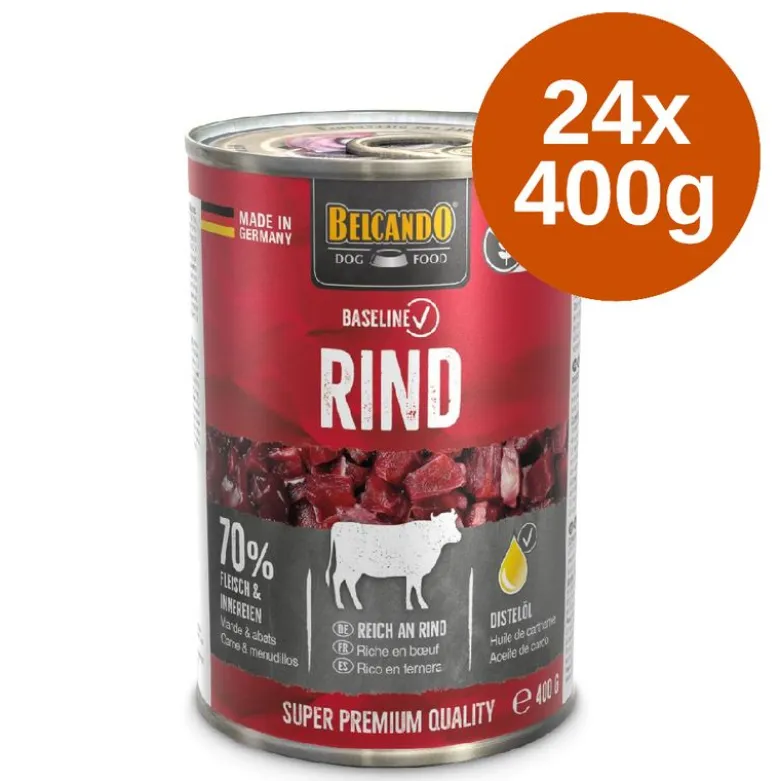 Økonomipakke Belcando Baseline 24 x 400 g