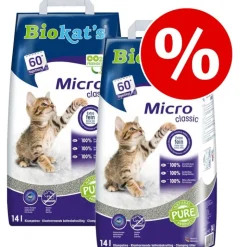 Økonomipakke: Biokat's kattegrus