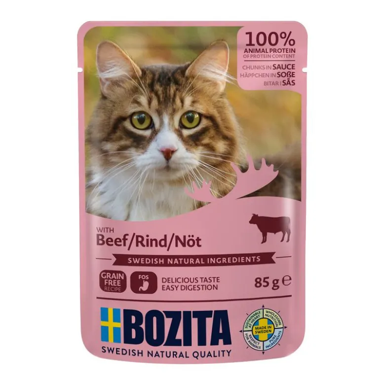 Økonomipakke Bozita bidder i sauce pose 24 x 85 g