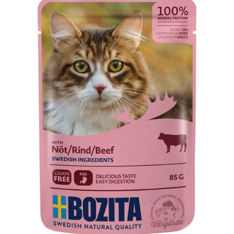 Økonomipakke Bozita bidder i sauce pose 24 x 85 g