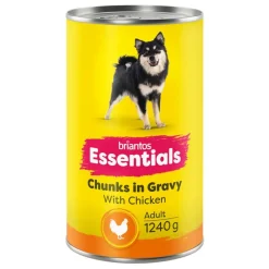 Økonomipakke: Briantos Essentials Chunks i sovs 12 x 1,240 g
