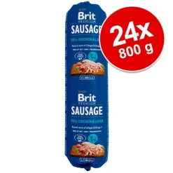Økonomipakke Brit Sausage 24 x 800 g