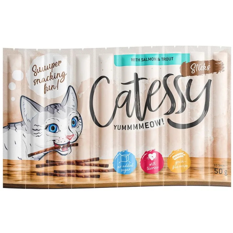 Økonomipakke: Catessy Sticks 50 x 5 g