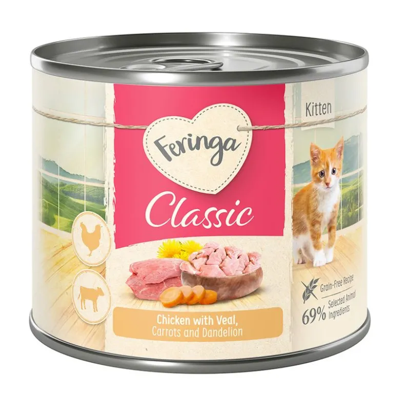 Økonomipakke: Feringa Classic Menu Kitten 24 x 200 g