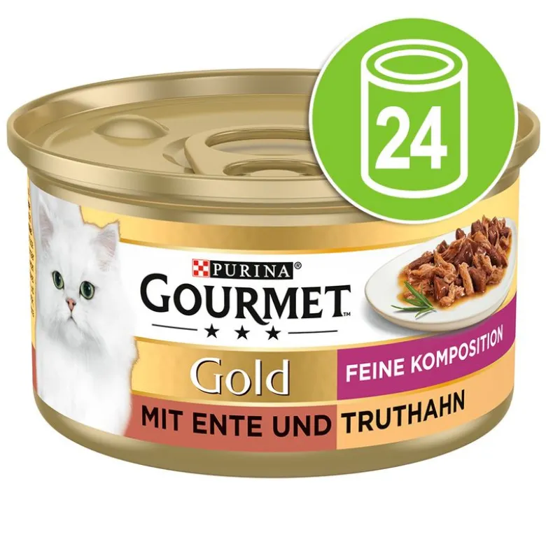 Økonomipakke: Gourmet Gold Fin Komposition 24 x 85 g