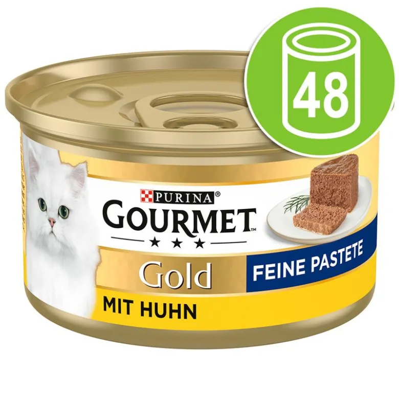 Økonomipakke: Gourmet Gold Fin Paté 48 x 85 g