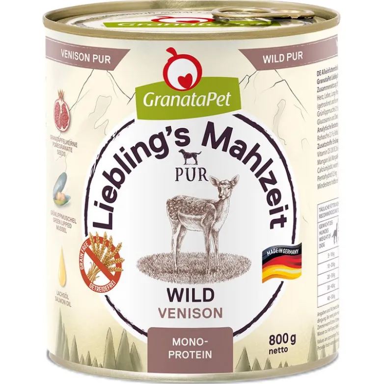 Økonomipakke GranataPet Liebling's Måltid PUR 24 x 800 g