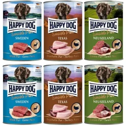 Økonomipakke Happy Dog Sensible Pure 24 x 400 g