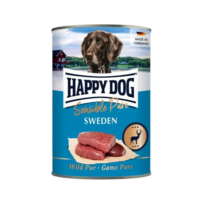 Økonomipakke Happy Dog Sensible Pure 12 x 400 g