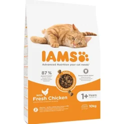 Økonomipakke: IAMS tørfoder til katte 2 x 10/15 kg