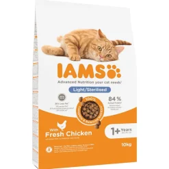 Økonomipakke: IAMS tørfoder til katte 2 x 10/15 kg