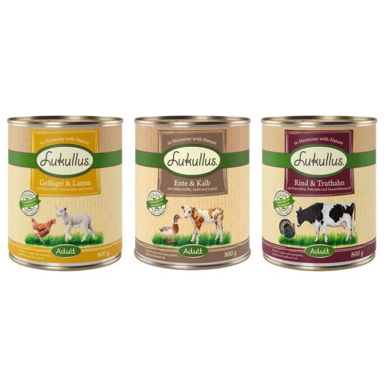 Økonomipakke Lukullus Adult 24 x 800 g