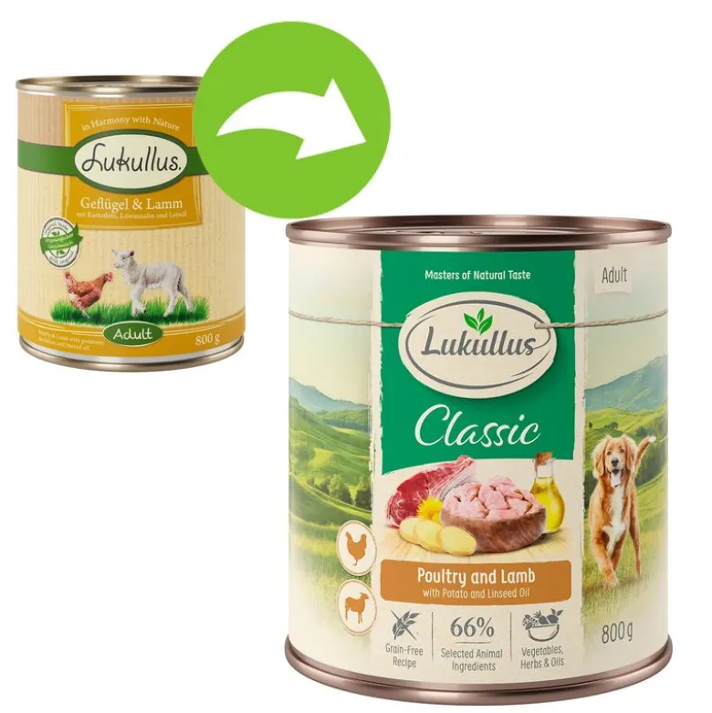 Økonomipakke Lukullus Adult 24 x 800 g