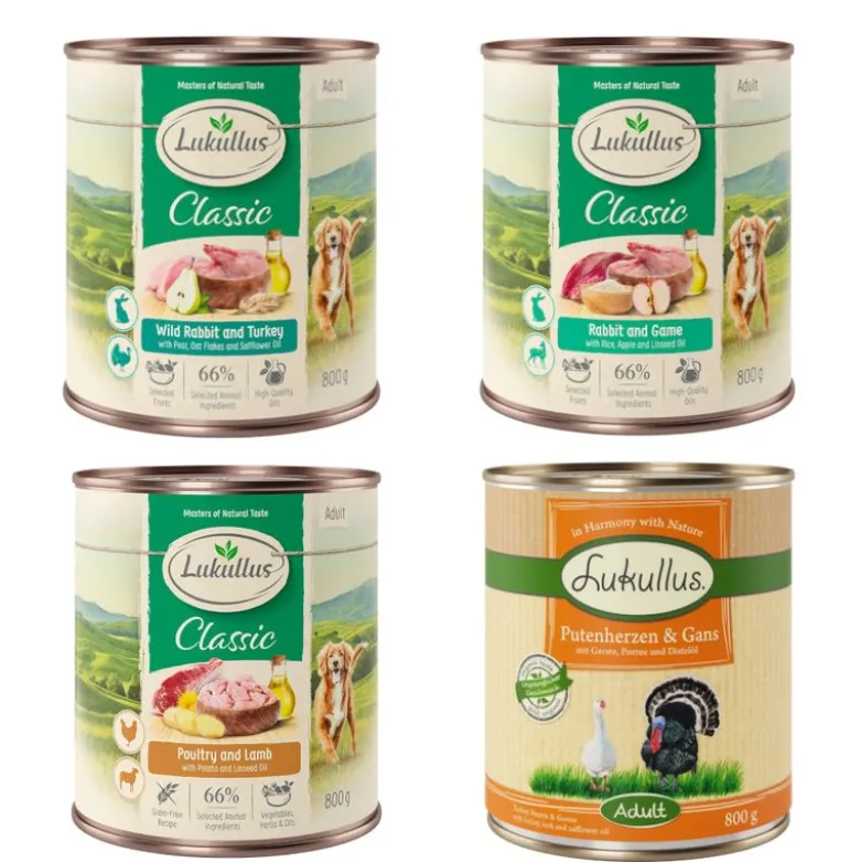 Økonomipakke Lukullus Adult 24 x 800 g