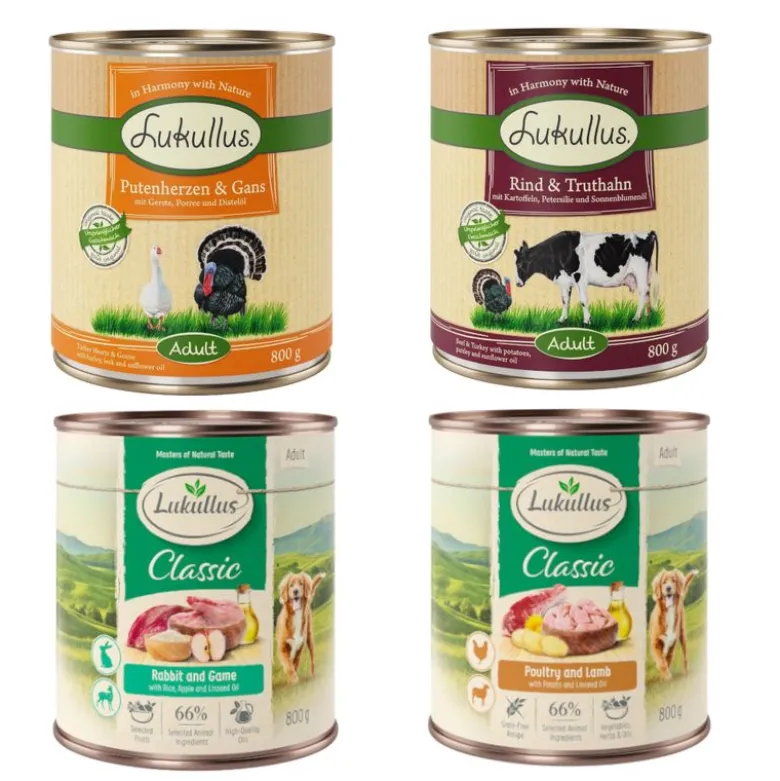 Økonomipakke Lukullus Adult 24 x 800 g