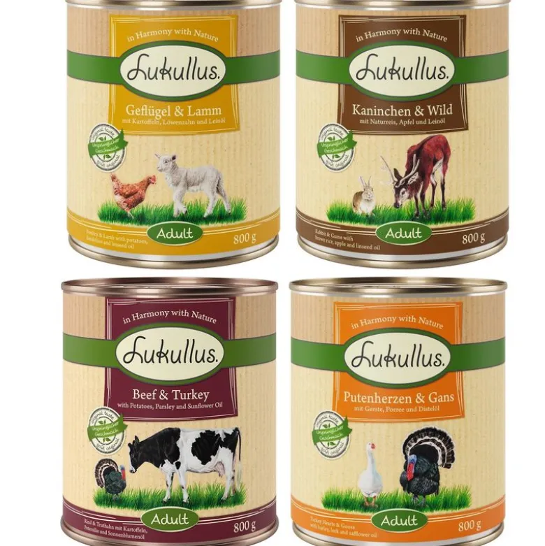 Økonomipakke Lukullus Adult 24 x 800 g