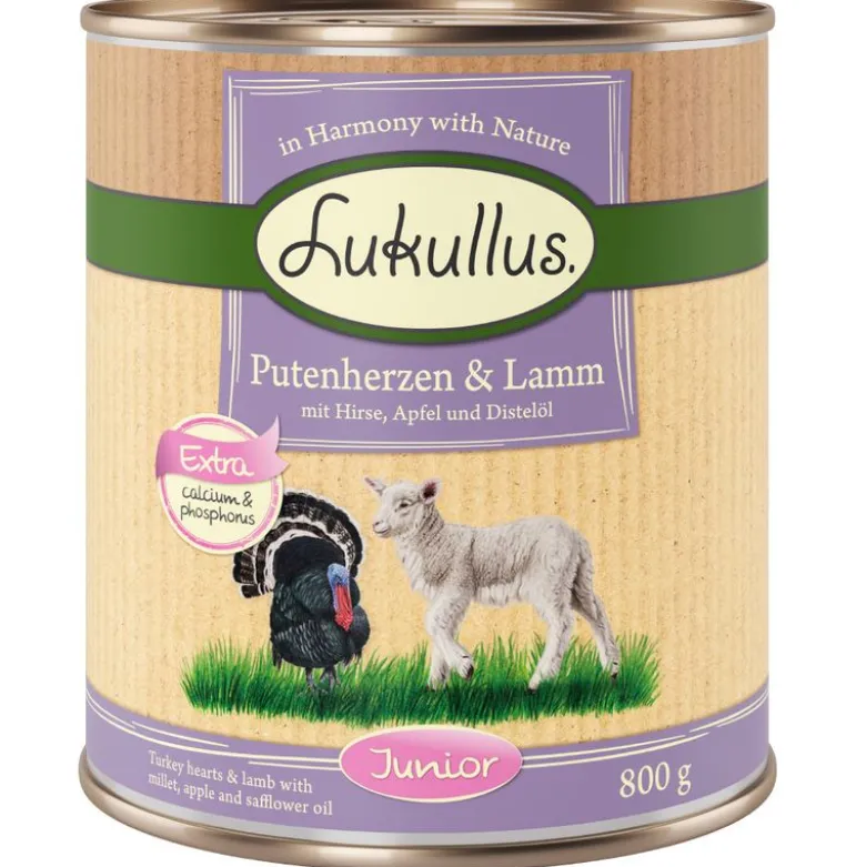 Økonomipakke Lukullus Junior 24 x 800 g